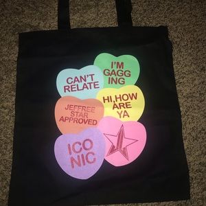 Jeffree Star limited edition tote bag